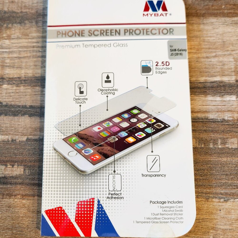 Samsung Galaxy J3 (2016) Tempered Glass Phone Screen Protector